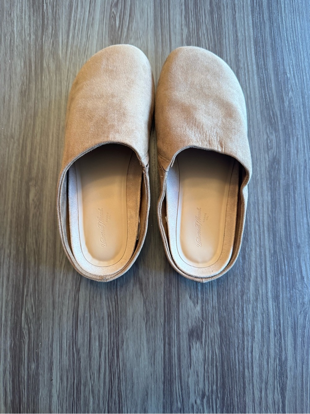 Universal Thread Women’s Tan Suede Slip-On Mules - Picture 6 of 8